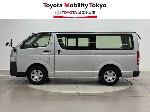 ハイエースバン ロングＤＸ　ブレーキサポート　リアカメラ　ＰＷ　運転席エアバッグ　ナビテレビ　横滑り防止　整備点検記録簿　イモビ付　パワーステアリング　エアコン　ミュージックプレイヤー接続可　ＡＢＳ　キーレス　ワンセグテレビ（9枚目）