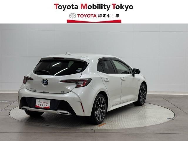 カローラスポーツ ハイブリッドＧ　Ｚ　サイドエアバック　前後誤発進抑制　盗難防止　スマートキーシステム　Ｂモニ　オートクルーズ　ＬＥＤライト　エアバック　オートエアコン　地デジ　ナビＴＶ　ＡＷ　デュアルエアバッグ　整備記録簿　キーレス（8枚目）