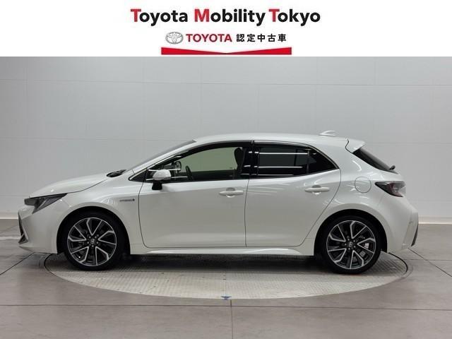 カローラスポーツ ハイブリッドＧ　Ｚ　サイドエアバック　前後誤発進抑制　盗難防止　スマートキーシステム　Ｂモニ　オートクルーズ　ＬＥＤライト　エアバック　オートエアコン　地デジ　ナビＴＶ　ＡＷ　デュアルエアバッグ　整備記録簿　キーレス（9枚目）