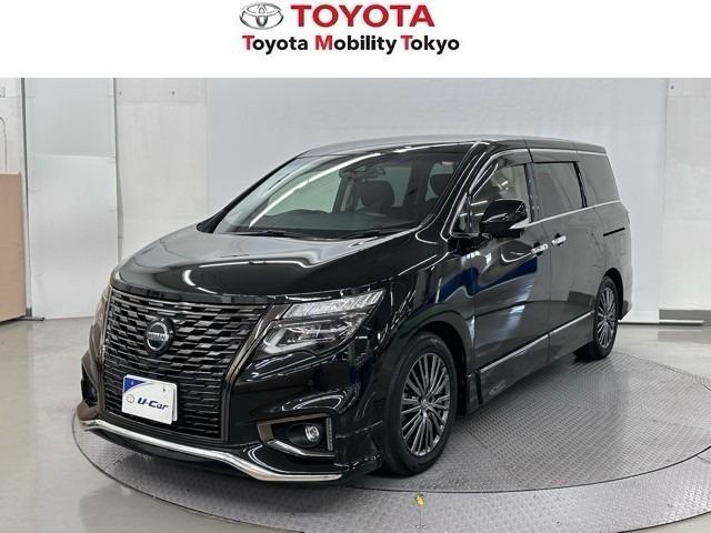 エルグランド ２５０ハイウェイスタープレミアムアーバンクロム　衝突被害軽減ブレーキ　後席モニター　全周囲カメラ　２．０ＥＴＣ　黒革シート　メモリーナビ　バックモニター　３列シート　ＬＥＤライト　インテリジェントキー　クリアランスソナー　両側パワースライドドア（4枚目）