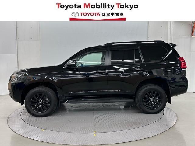 ランドクルーザープラド ＴＸ　Ｌパッケージ　マットブラックエディション　衝突被害軽減ブレーキ　車検整備付　サンルーフ　３６０度カメラ　２．０ＥＴＣ　ドラレコ付き　３列シート　Ｂｌｕｅｔｏｏｔｈオーディオ　ミュージックプレイヤー接続可　４ＷＤ　オートクルーズ　エアシート（6枚目）