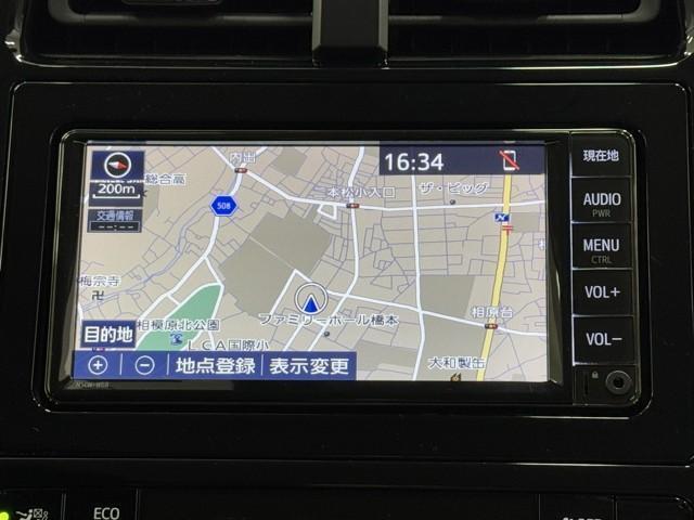 プリウス A AC100V 衝突軽減ブレーキシステム Bモニタ 記録簿有 LEDヘッド クルーズコントロール セキュリティー スマートキー パワーステアリング Pシート ワンセグTV Iストップ ドライブレコーダー(8枚目)