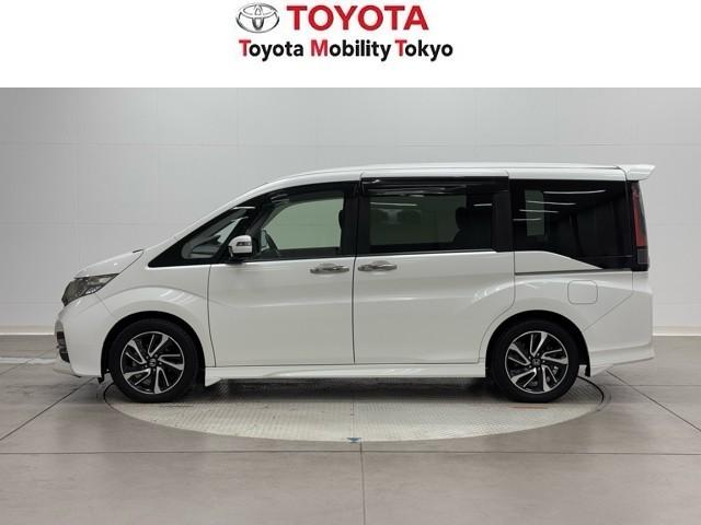 ステップワゴンスパーダ スパーダ・クールスピリット　両電動スライドドア　追突軽減ブレーキ　スマキー　Ｂカメ　ミュージックプレイヤー接続可　Ｗエアコン　フルセグテレビ　盗難防止システム　サイドエアバック　アルミ　ナビＴＶ　アクティブクルーズコントロール（3枚目）