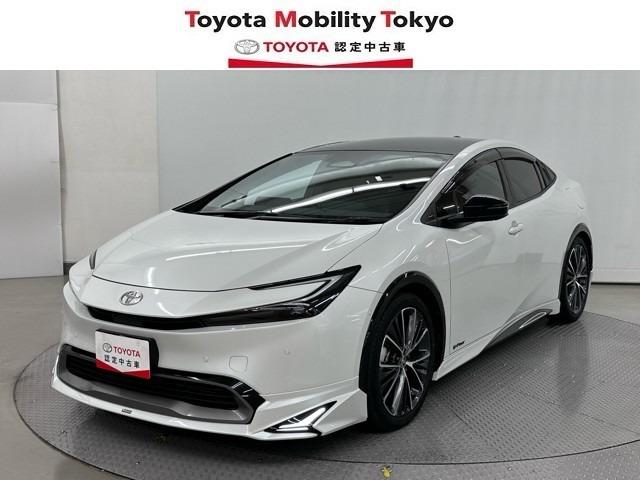 プリウス Ｚ　衝突被害軽減ブレーキ　モデリスタエアロ　４ＷＤ車　車検整備付　ＥＴＣ２．０　パノラマルーフ　ＡＣ１００Ｖ　Ｂｌｕｅｔｏｏｔｈオーディオ　ミュージックプレイヤー接続可　ＬＥＤヘッドライト　全周囲カメラ（4枚目）