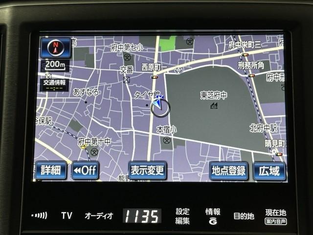クラウン アスリートＧ　オートエアコン　アルミホイール　スマートキー　クルーズコントロール　ＨＤＤナビ　ＡＢＳ　パワーウインドウ　ＤＶＤ再生　エアバック　パワーシート　ＥＴＣ　キーレス　パワステ　サンルーフ　ナビ＆ＴＶ（5枚目）