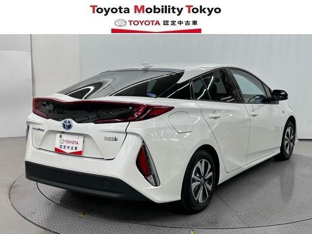 プリウスPHV Sナビパッケージ 衝突被害軽減ブレーキ 車検整備付 Bluetooth対応 ミュージックプレイヤー接続可 クルーズコントロール LEDヘッドライト メモリーナビ バツクカメラ スマートキー ETC2.0 1オーナー(4枚目)