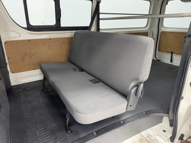 ハイエースバン DX GLパッケージ 衝突被害軽減ブレーキ 車検整備付 インテリジェントクリアランスソナー ドラレコ 車線逸脱警報 電動格納ドアミラー オートライト 横滑り防止装置 オートハイビーム キーレスエントリー エアコン 記録簿(17枚目)