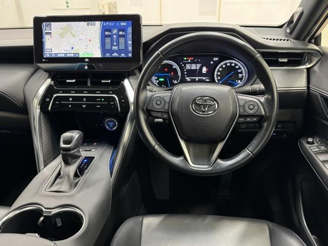 ハリアーハイブリッド Z AC100V電源 エアロ 地上デジタル 衝突被害軽減 サイドエアバッグ LEDランプ Bモニタ クルコン ナビTV アイドリングストップ 横滑り防止装置 スマートキー 盗難防止システム ABS アルミ(4枚目)