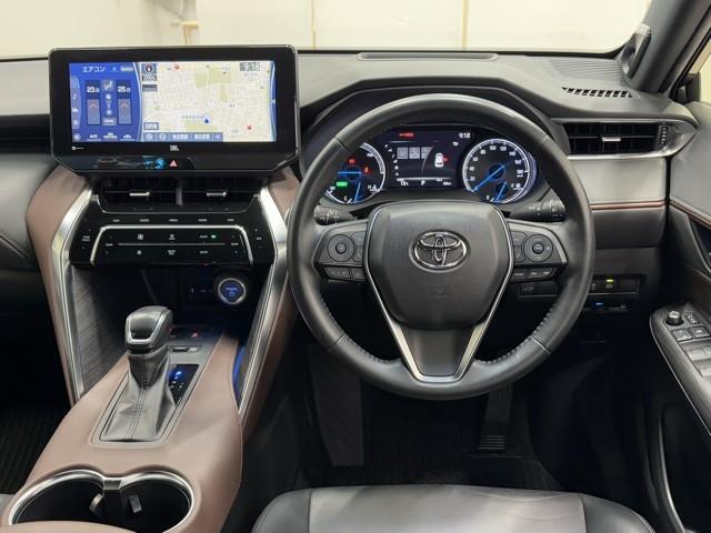 ハリアーハイブリッド Z 地上デジタル 衝突被害軽減 サイドエアバッグ LEDランプ Bモニタ クルコン ナビTV 1オーナー アイドリングストップ 横滑り防止装置 スマートキー 盗難防止システム ABS アルミ ETC付(4枚目)