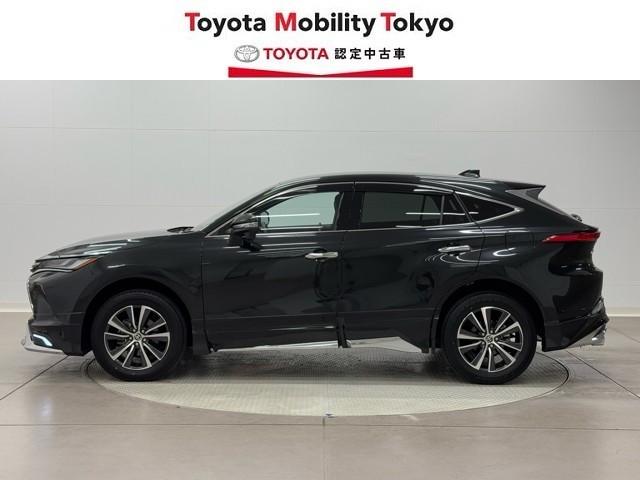 ハリアーハイブリッド Ｇ　リヤカメラ　衝突軽減装置　ＬＥＤライト　電動シート　フルセグＴＶ　アルミホイール　盗難防止装置　オートエアコン　スマートキー　キーレス　横滑り防止　ドラレコ　ＥＴＣ　記録簿　エアバッグ　４ＷＤ　ＡＢＳ（3枚目）