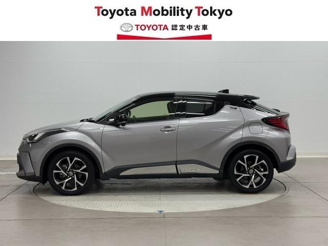 Ｃ－ＨＲ Ｇ　ドライブレコーダー付　衝突軽減　ＥＳＣ　１００Ｖ電源　キーレスエントリー　Ｉストップ　ＬＥＤライト　Ｂカメ　盗難防止システム　半革シート　オートクルーズコントロール　整備記録簿　スマートキー　ナビ付（3枚目）