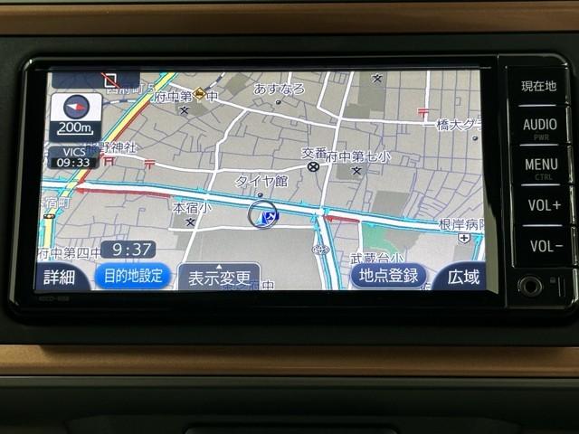 パッソ モーダ　Ｂモニター　横滑り防止装置　スマートキ－　ＥＴＣ車載器　ＬＥＤ　ＡＵＸ　盗難防止　キーフリーシステム　エアバック　Ｗエアバッグ　エアコン　パワーステアリング　ＡＢＳ　メモリナビ　ワンセグＴＶ（5枚目）