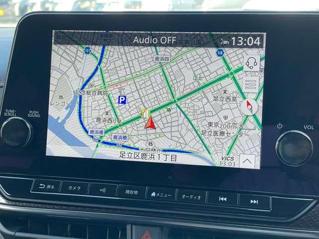 オーラ １．２　ＮＩＳＭＯ　プロパイロット　エマージェンシーブレーキ　カーテンエアバッグ　エマブレ　インテリキー　ＥＴＣ　車線逸脱警報　ワンセグ　キーフリーシステム　ダブルエアバック　定期点検記録簿　アルミホイール　運転席エアバッグ　メモリーナビ　ナビＴＶ　ＡＢＳ（3枚目）