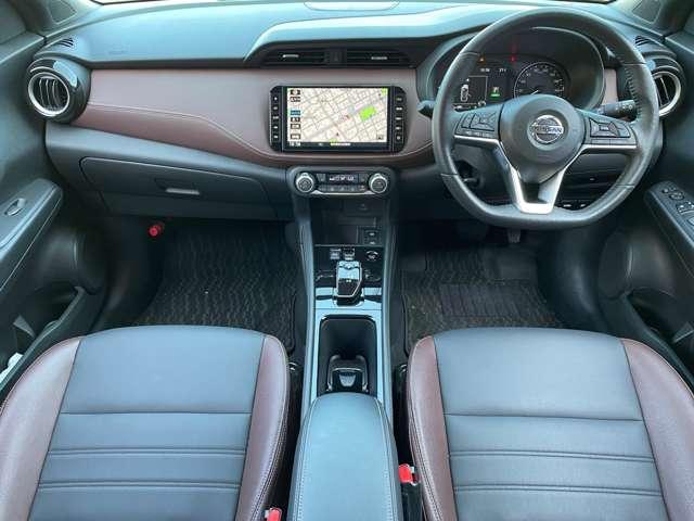 キックス Ｘ　ＦＯＵＲ　スタイルエディション　クルコン　衝突軽減　ナビ　車線逸脱警報　４ＷＤ　アルミホイール　メモリーナビ　オートエアコン　アイドリングストップ　寒冷地仕様（4枚目）