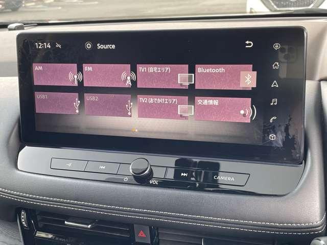 フルセグ・Ｂｌｕｅｔｈｏｏｔｈオーディオなどオーディオ機能も充実！