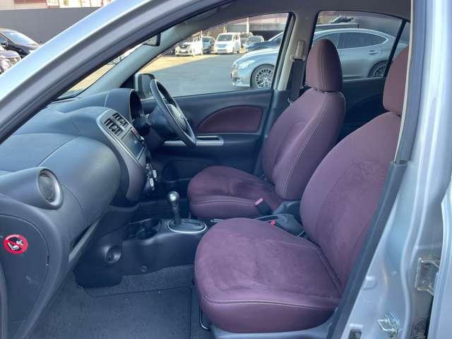 マーチ １．２　Ｓ　プラムインテリア　ワンオーナー　純正ナビ　１オーナー　エアコン　パワーステアリング　ＡＢＳ　エアバッグ　パワーウィンドウ（14枚目）