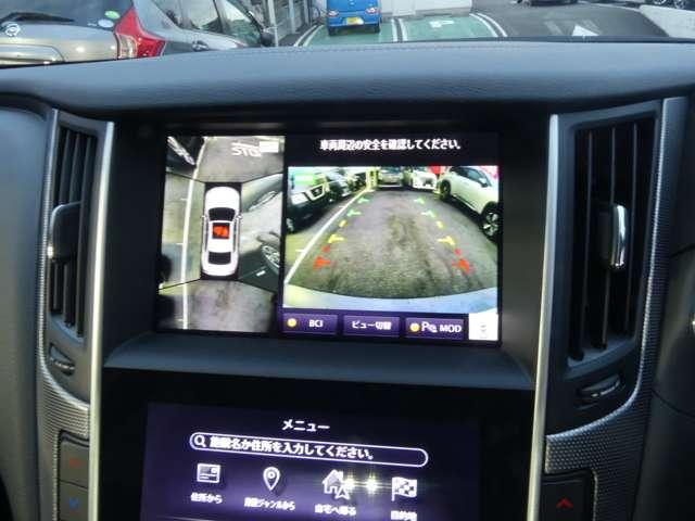スカイライン ３．０　ＧＴ　タイプＳＰ　本革シート　ツインターボ　アルミホイール　オートクルーズコントロール　ナビＴＶ　黒革シート　レーンキープ　スマートキー　ＥＴＣ　イモビライザー　バックカメラ　寒冷地仕様　アラウンドモニタ　誤発進抑制（5枚目）