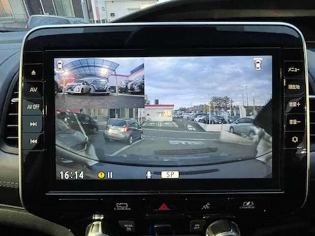 セレナ 1.2 e-POWER ハイウェイスター V ツインモニタープロパイロットシートヒータ 360°カメラ エマジェンシーブレーキ 1オナ スマキー LED レーンアシスト 点検記録簿付 ETC Aストップ イモビ フルオートエアコン アルミホイール エアバック メモリーナビ キーフリー(11枚目)