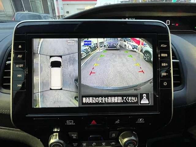 セレナ 1.2 e-POWER ハイウェイスター V ツインモニタープロパイロットシートヒータ 360°カメラ エマジェンシーブレーキ 1オナ スマキー LED レーンアシスト 点検記録簿付 ETC Aストップ イモビ フルオートエアコン アルミホイール エアバック メモリーナビ キーフリー(12枚目)