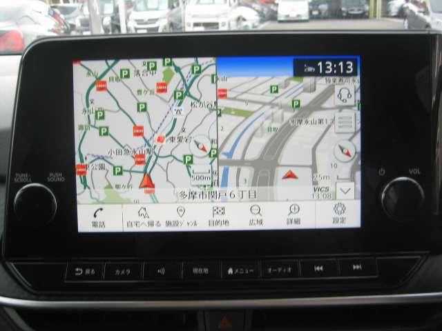 ノート １．２　Ｘ　メーカーナビ　プロパイロット　衝突被害軽減ブレ－キ　全方位カメラ　ＥＴＣ付　レーダークルーズ　レーンアシスト　インテリジェントキー　ワンオーナー　アイドリングストップ　整備記録簿　盗難防止システム　ワンセグＴＶ　ＴＶナビ　キーレス（4枚目）