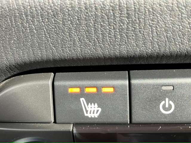 シートヒーターついてます。寒い時に重宝します。