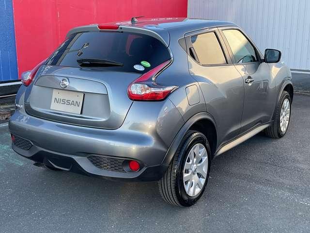 ジューク １．５　１５ＲＸ　Ｗエアバッグ　定期点検記録簿　車線逸脱警報　エマージェンシーブレーキ　ＥＴＣ付　キーフリーシステム　ワンオーナー車　ナビＴＶ　メモリーナビ　パワーウィンドウ　パワーステアリング　ＡＢＳ　ワンセグ（2枚目）