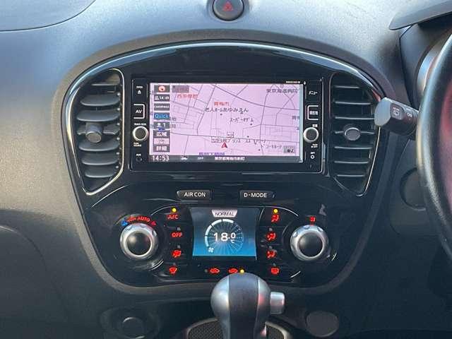 ジューク １．５　１５ＲＸ　Ｗエアバッグ　定期点検記録簿　車線逸脱警報　エマージェンシーブレーキ　ＥＴＣ付　キーフリーシステム　ワンオーナー車　ナビＴＶ　メモリーナビ　パワーウィンドウ　パワーステアリング　ＡＢＳ　ワンセグ（4枚目）