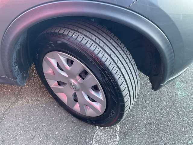 ジューク １．５　１５ＲＸ　Ｗエアバッグ　定期点検記録簿　車線逸脱警報　エマージェンシーブレーキ　ＥＴＣ付　キーフリーシステム　ワンオーナー車　ナビＴＶ　メモリーナビ　パワーウィンドウ　パワーステアリング　ＡＢＳ　ワンセグ（19枚目）