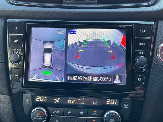 エクストレイル 2.0 20Xi 2列車 アイドリングストップ車 LEDヘットライト Rカメラ 盗難防止装置 インテリキー レーンキープアシスト ETC ドライブレコーダー 記録簿 キーフリー 1オーナー TVナビ オートエアコン ABS(9枚目)