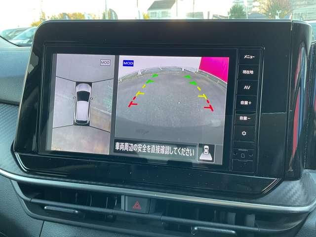 ノート １．２　Ｘ　リアカメラ　衝突被害軽減ブレ－キ　全方位カメラ　ＥＴＣ付　ナビ　ＬＥＤヘッドライト　レーンアシスト　ドラレコ　アイドリングストップ　整備記録簿　盗難防止システム　サイドカーテンエアバック　サイドカメラ（4枚目）