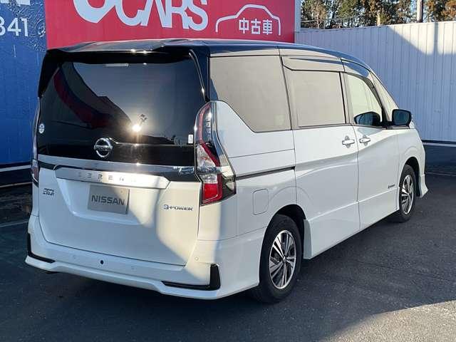 セレナ 1.2 e-POWER ハイウェイスター 衝突軽減 レーンキープ ACC 盗難防止 LED バックカメラ アルミ スマートキー ETC エアバッグ ドライブレコーダー オートエアコン アイドリングストップ パワーステアリング 記録簿 ABS(2枚目)