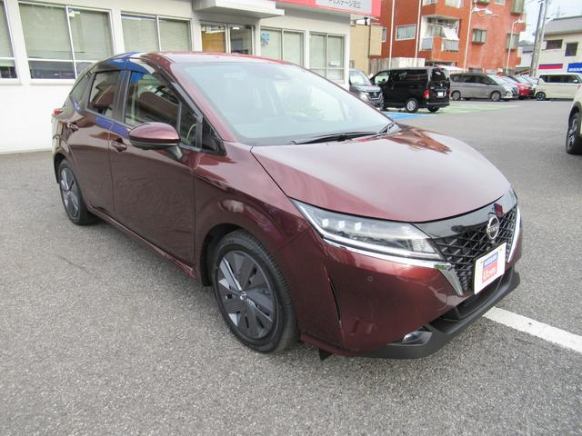 ノート リアカメラ 衝突被害軽減ブレ-キ 全方位カメラ ETC付 LEDヘッドライト レーダークルーズ レーンアシスト インテリジェントキー ワンオーナー ドラレコ 整備記録簿 盗難防止システム フルセグTV(58枚目)