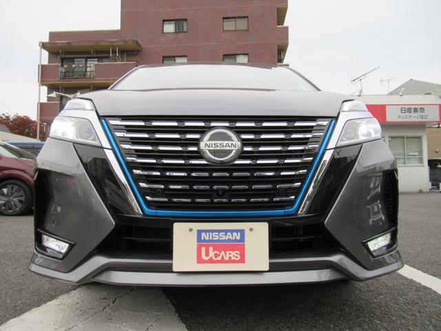 セレナ e-パワー ハイウェイスターV 360°カメラ エマジェンシーブレーキ 1オナ スマキー バックカメラ LED レーンアシスト 点検記録簿付 ETC ドラレコ イモビ サイドカーテンエアバック フルオートエアコン アルミホイール(60枚目)