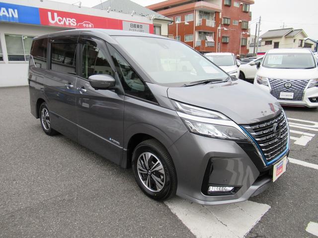 セレナ e-パワー ハイウェイスターV 360°カメラ エマジェンシーブレーキ 1オナ スマキー バックカメラ LED レーンアシスト 点検記録簿付 ETC ドラレコ イモビ サイドカーテンエアバック フルオートエアコン アルミホイール(61枚目)