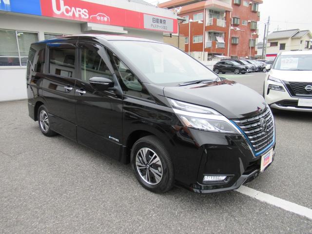 セレナ e-パワー ハイウェイスターV 360°カメラ エマジェンシーブレーキ 1オナ スマキー バックカメラ LED レーンアシスト 点検記録簿付 ETC ドラレコ イモビ サイドカーテンエアバック フルオートエアコン アルミホイール(61枚目)