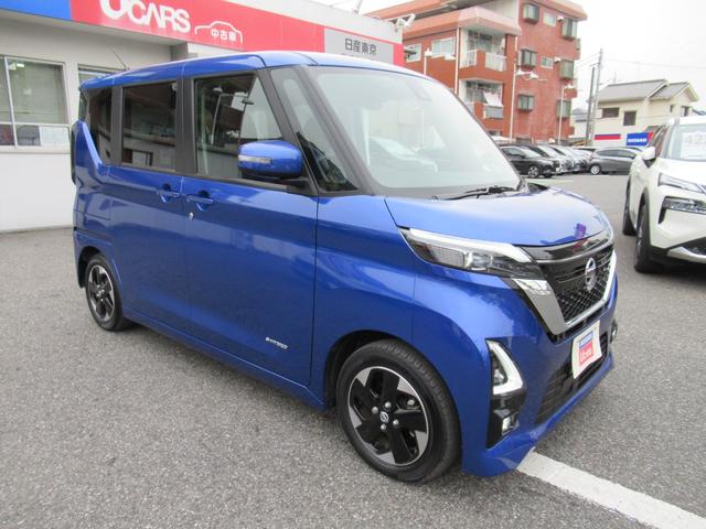 ルークス ハイウェイスター X プロパイロットエディション 左右パワースライドドア アイドリング イモビ パノラマモニター 助手席エアバッグ 衝突軽減ブレーキ PW ナビ&TV フルセグ LEDヘッドライト LDW スマートキー ETC ワンオーナー車 PS(66枚目)