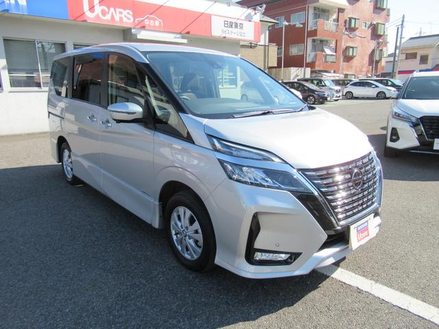 セレナ ハイウェイスターV メンテナンスノート 衝突被害軽減 車線逸脱防止 LEDライト ワンオーナー フルオートエアコン バックモニター 盗難防止装置 ドラレコ インテリジェントキー ETC アイドリングストップ 4WD(64枚目)