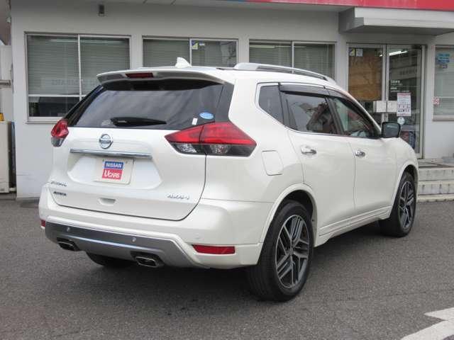 エクストレイル オーテック パッケージ エマブレ サイドカメラ バックカメラ LED ワンオーナ 全周囲カメラ ドラレコ ETC アイドリングストップ メモリーナビ インテリキー アルミホイール ナビTV 4WD 盗難防止装置 レーンキープ(2枚目)