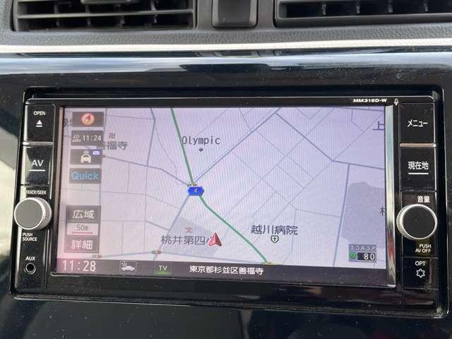 デイズ ６６０　Ｊ　純正メモリーナビバックモニター　レーダーＢ　ＷＳＲＳ　パワーウィンド　ナビ＆ＴＶ　キーフリー　ドラレコ　ワンオーナー車　記録簿有り　ＳＲＳ　ＰＳ　メモリーナビ　ＡＣ　ワンセグ　ＡＢＳ（3枚目）