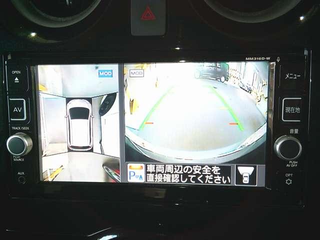 ノート 1.2 e-POWER X ナビTVアラウンドビューMDレコ 360°カメラ 記録簿付 Rカメラ 運転席助手席エアバック AUTOエアコン 1オーナー 盗難防止システム ナビTV サイドカメラ 運転席エアバッグ キーレスエントリー ドラレコ ETC車載器 ABS(7枚目)