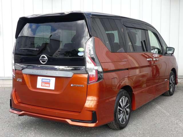 セレナ 1.2 e-POWER ハイウェイスター V 防水シート 360°カメラ エマジェンシーブレーキ 1オナ スマキー バックカメラ 点検記録簿付 ETC ドラレコ イモビ フルオートエアコン アルミホイール エアバック メモリーナビ キーフリー ナビTV(2枚目)