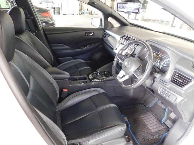 リーフ e+ G ◇プロパイロット◇専用メモリーナビ◇アラウンドビューモニター◇本革シート◇BOSEサウンドシステム◇シート・ステアリングヒーター◇寒冷地仕様◇(13枚目)