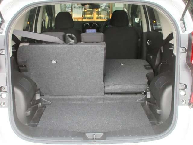 ラゲッジスペースです。