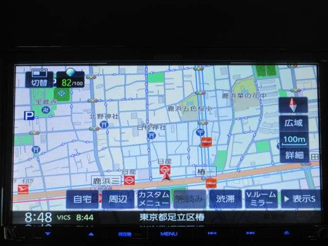 ノート Ｘ　１．２　Ｘ　◇メモリーナビ（ケンウッドＭＤＲ－Ｄ２１１）◇バックモニター◇ＬＥＤライト◇ＥＴＣ◇（4枚目）