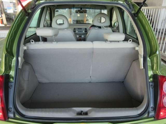 ラゲッジスペースです。