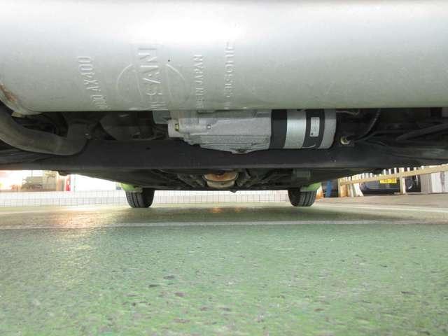 リヤ下回りです。