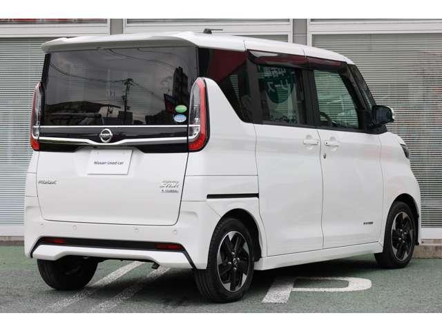 ルークス ６６０　ハイウェイスターＸ　プロパイロットエディション　左右パワースライドドア　アイドリング　イモビ　パノラマモニター　助手席エアバッグ　衝突軽減ブレーキ　ＰＷ　ナビ＆ＴＶ　１セグ　ＬＥＤヘッドライト　ＬＤＷ　スマートキー　ＥＴＣ　ワンオーナー車　ＰＳ（5枚目）