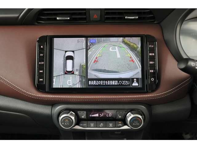 キックス １．２Ｘ　ＦＯＵＲ　スタイルエディション　衝突軽減　ＬＥＤ　全方位カメラ　スマートキー　車線逸脱警報　４ＷＤ　ドライブレコーダー　バックカメラ　ＥＴＣ　アルミホイール　メモリーナビ　ワンオーナー　オートエアコン　アイドリングストップ（3枚目）