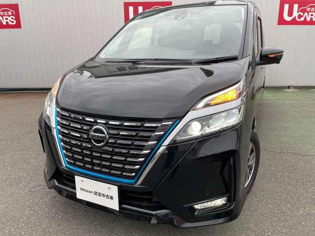 セレナ １．２　ｅ－ＰＯＷＥＲ　ハイウェイスター　Ｖ　デカナビ　後席モニター　アラモニ　プロパイ　３６０°カメラ　エマジェンシーブレーキ　１オナ　スマキー　バックカメラ　ＬＥＤ　レーンアシスト　点検記録簿付　ＥＴＣ　ドラレコ　イモビ　サイドカーテンエアバック　フルオートエアコン　アルミホイール（8枚目）