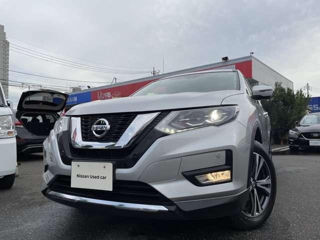 エクストレイル 2.0 20Xi 2列車 プロパイ 純正メモリーナビ AVM アイドリングストップ車 LEDヘットライト Rカメラ 盗難防止装置 インテリキー レーンキープアシスト ETC ドライブレコーダー 記録簿 キーフリー TVナビ オートエアコン アルミホイール ABS(17枚目)